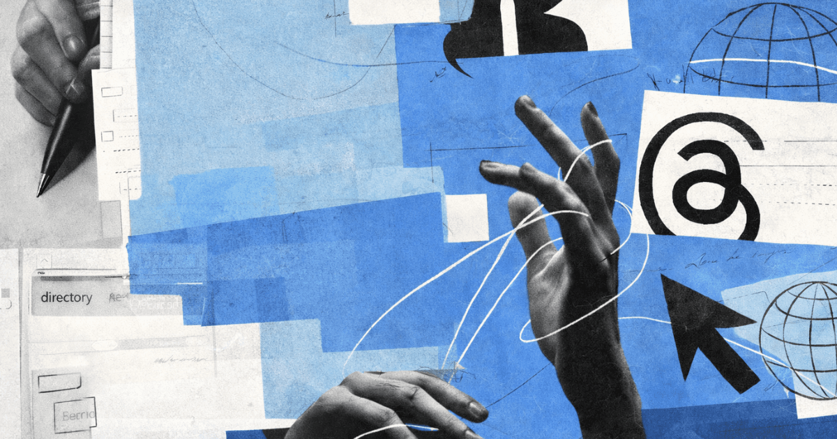 Abstract collage hero image for the blog post “Why Software Builders Should Use Directories Like Hobbyrider”